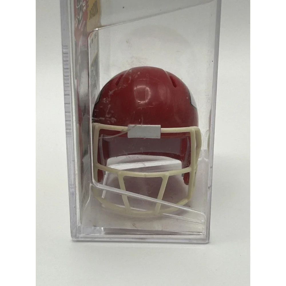 Kansas City Chiefs Mini Helmet‎ Card Display Red NFL Football Tyreek Hill 2018